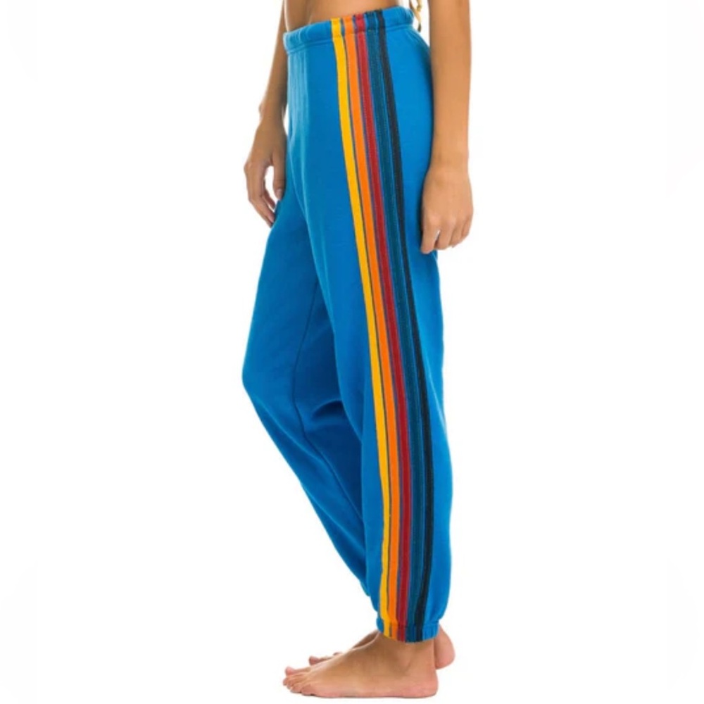 Aviator nation 5 stripe sweatpant
